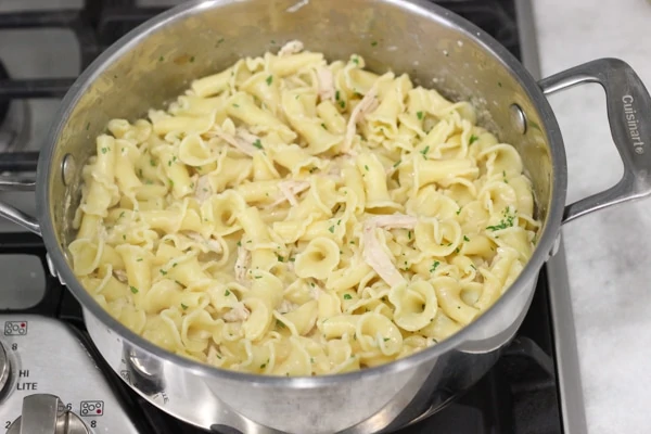 Roasted Garlic Sauce Campanelle-1-21