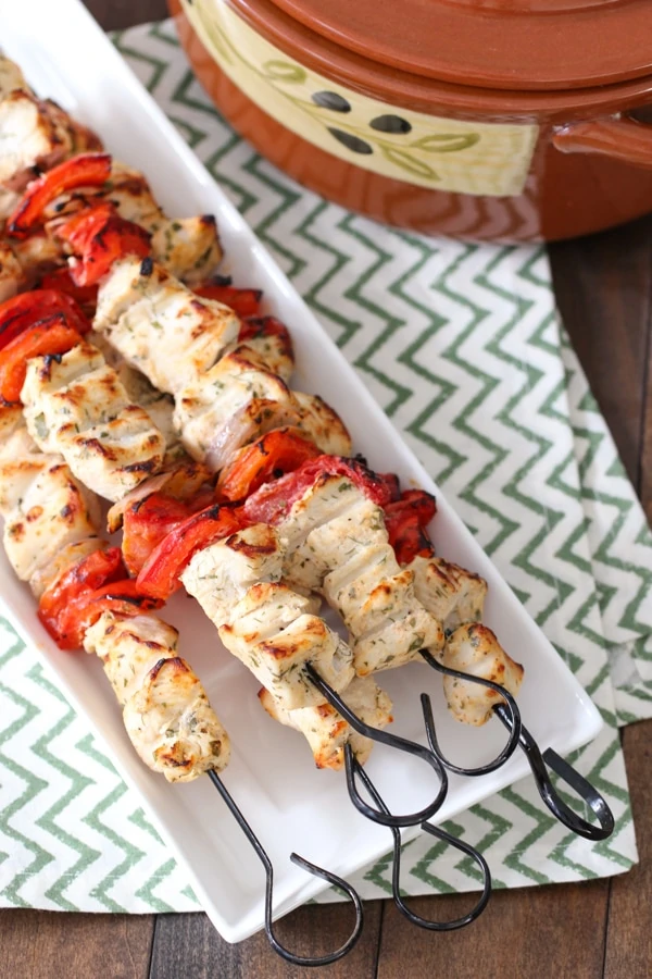 Broiled Chicken and Vegetable Kebabs-1-17
