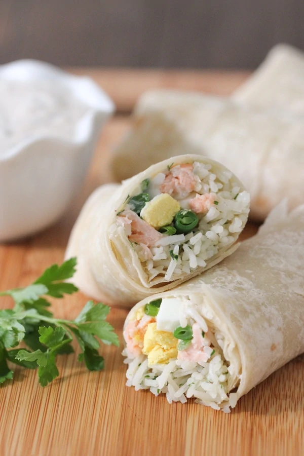 Salmon and Rice Burritos-1-35