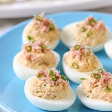 Tuna Deviled Eggs-image