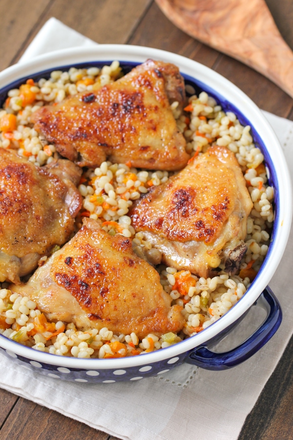 Glazed Chicken and Baked Barley-1-18