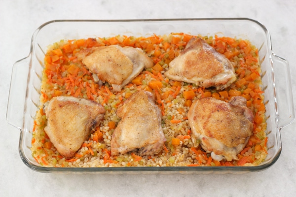 Glazed Chicken and Baked Barley-1-26