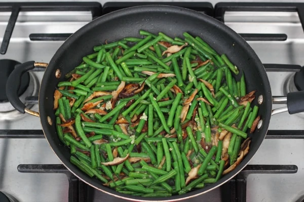 Beef, Shitake and Green Bean Stir Fry-1-39