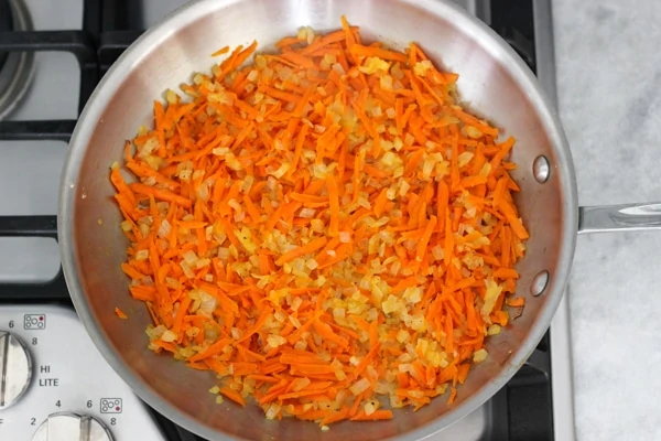 Carrot and Mushroom Brown Rice-4