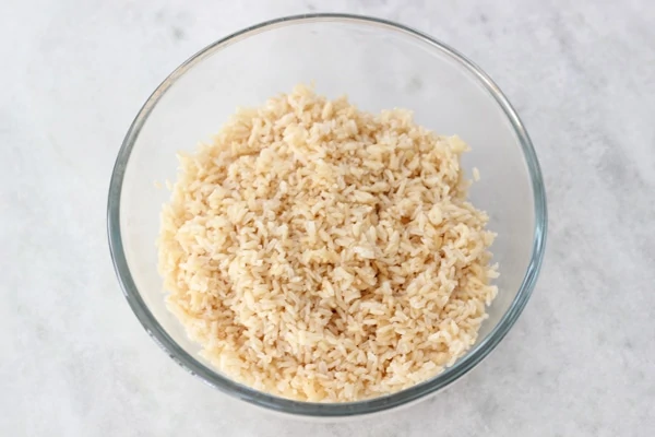 Carrot and Mushroom Brown Rice-8