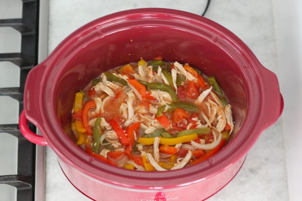 Slow Cooker Chicken and Peppers-11