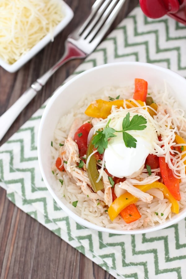 Slow Cooker Chicken and Peppers-13