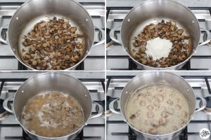 Stroganoff gravy tutorial for Stroganoff Meatballs