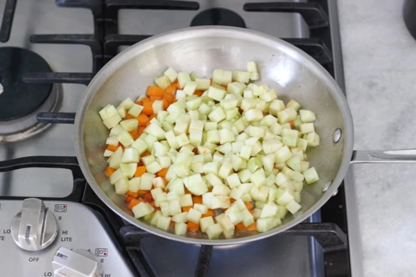 Butternut Squash and Apple Oatmeal-5