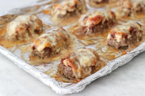 French Onion Mini Meatloaves-17