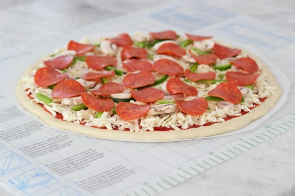 Homemade Supreme Pizza-7