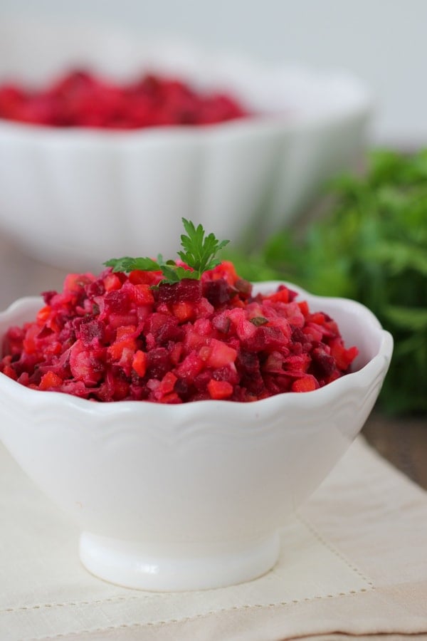 Russian Beet Salad Vinegret -7