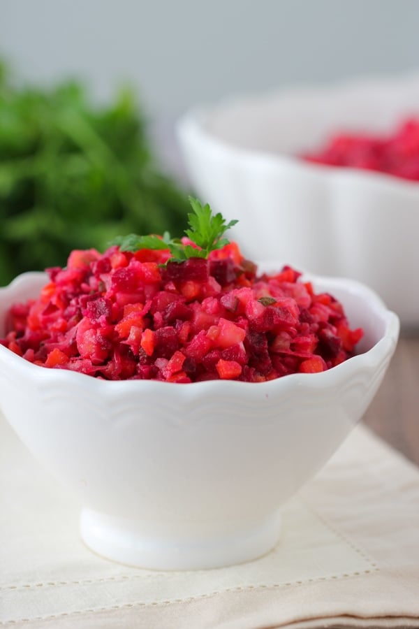 Russian Beet Salad Vinegret -8