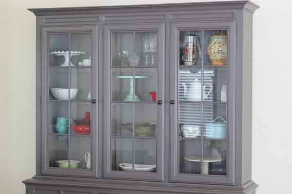 Painted China Cabinet 1 10 Olga S Flavor Factory