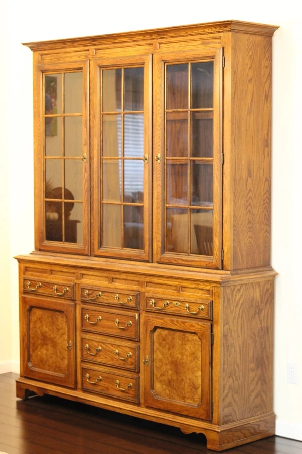 Painted China Cabinet-2