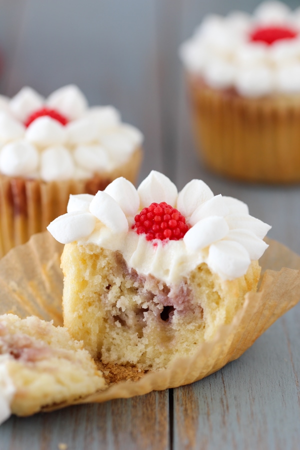 Raspberry Swirl Cupcakes-18