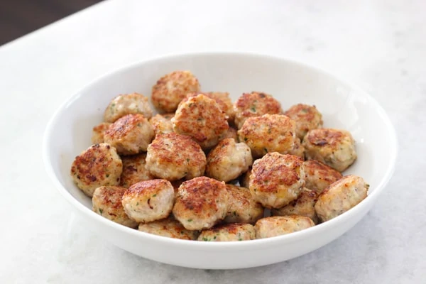 Chicken Meatballs With Caprese Couscous-7