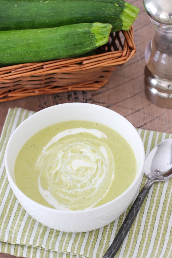 Creamy Zucchini Soup-13