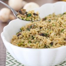Zucchini and Mushroom Orzo-image