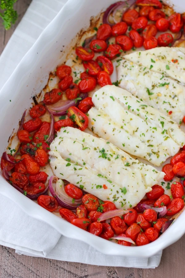 Cod With Cherry Tomatoes and Red Onion-1-5 copy