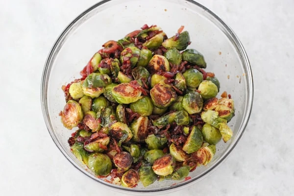 Bacon and Onion Brussels Sprouts -1-4 copy