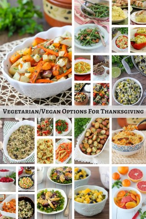 25 + Vegetarian and Vegan Options For Thanksgiving - Olga's Flavor Factory