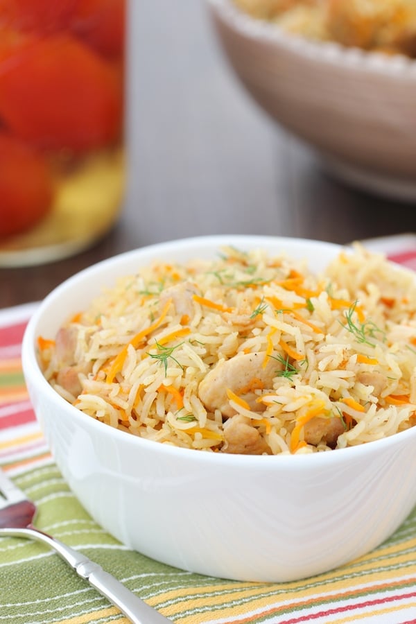 Chicken plov online instant pot