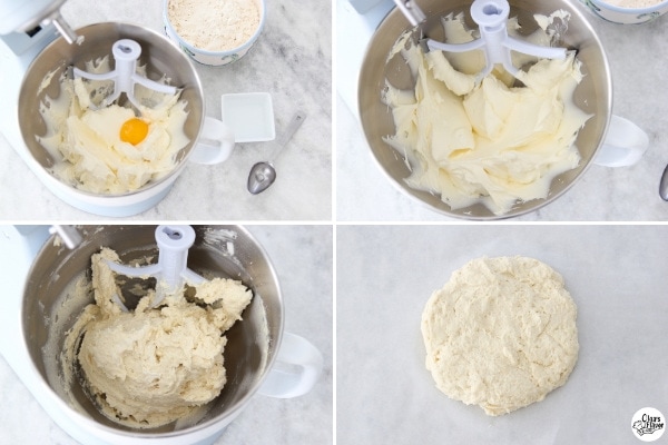 Apple Pie Cookies - cookie dough tutorial