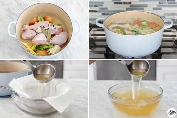 chicken broth tutorial