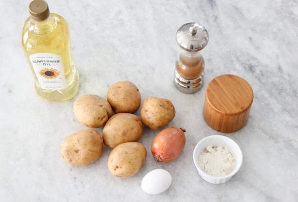 Potato Waffle Ingredients
