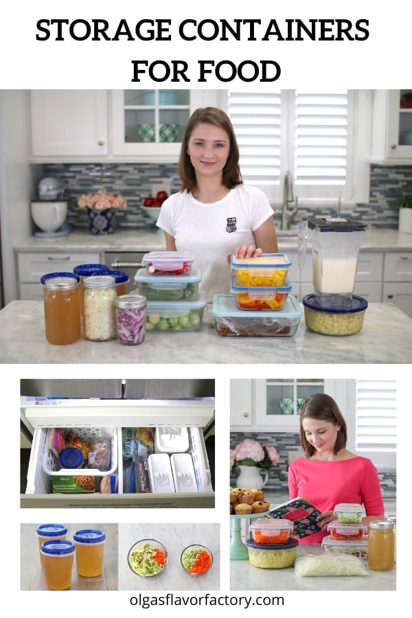 Storage Containers For Food - Olga's Flavor Factory