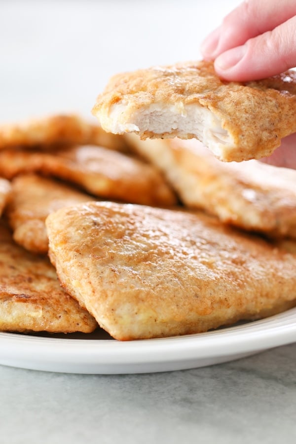 Homemade Chicken Cutlets from chicken breast