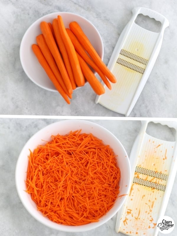 Korean Carrot Salad Recipe with Milk Thistle. Same taste, more