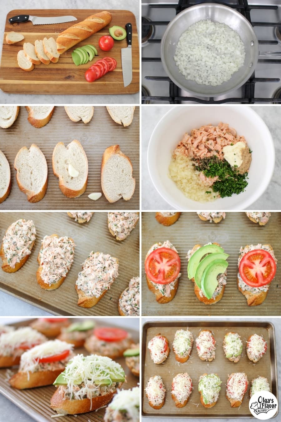 Salmon Melts Olga's Flavor Factory