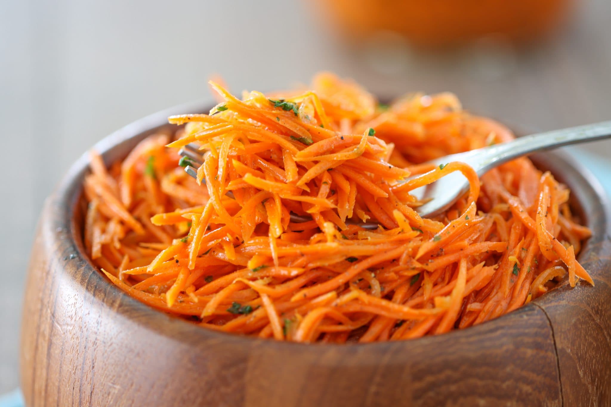  KOREAN CARROT GRATER SALAD Orange + Recipe RUSSIAN