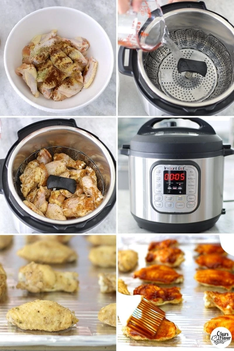 Instant Pot Chicken Wings tutorial