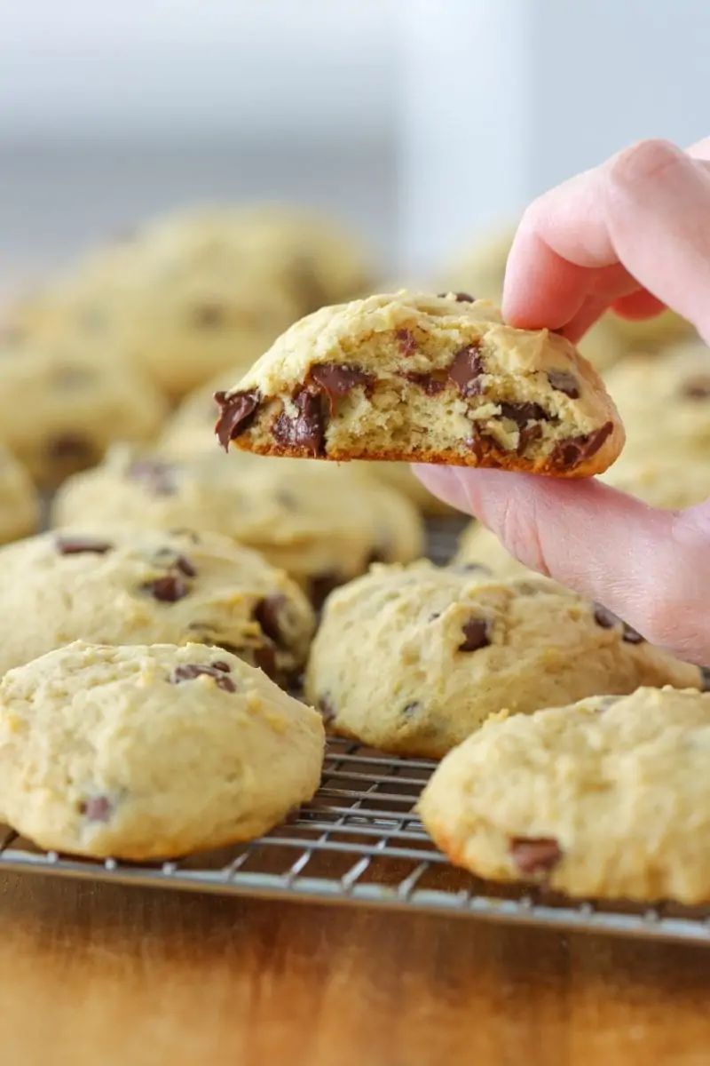 Banana Chocolate Chip Cookies