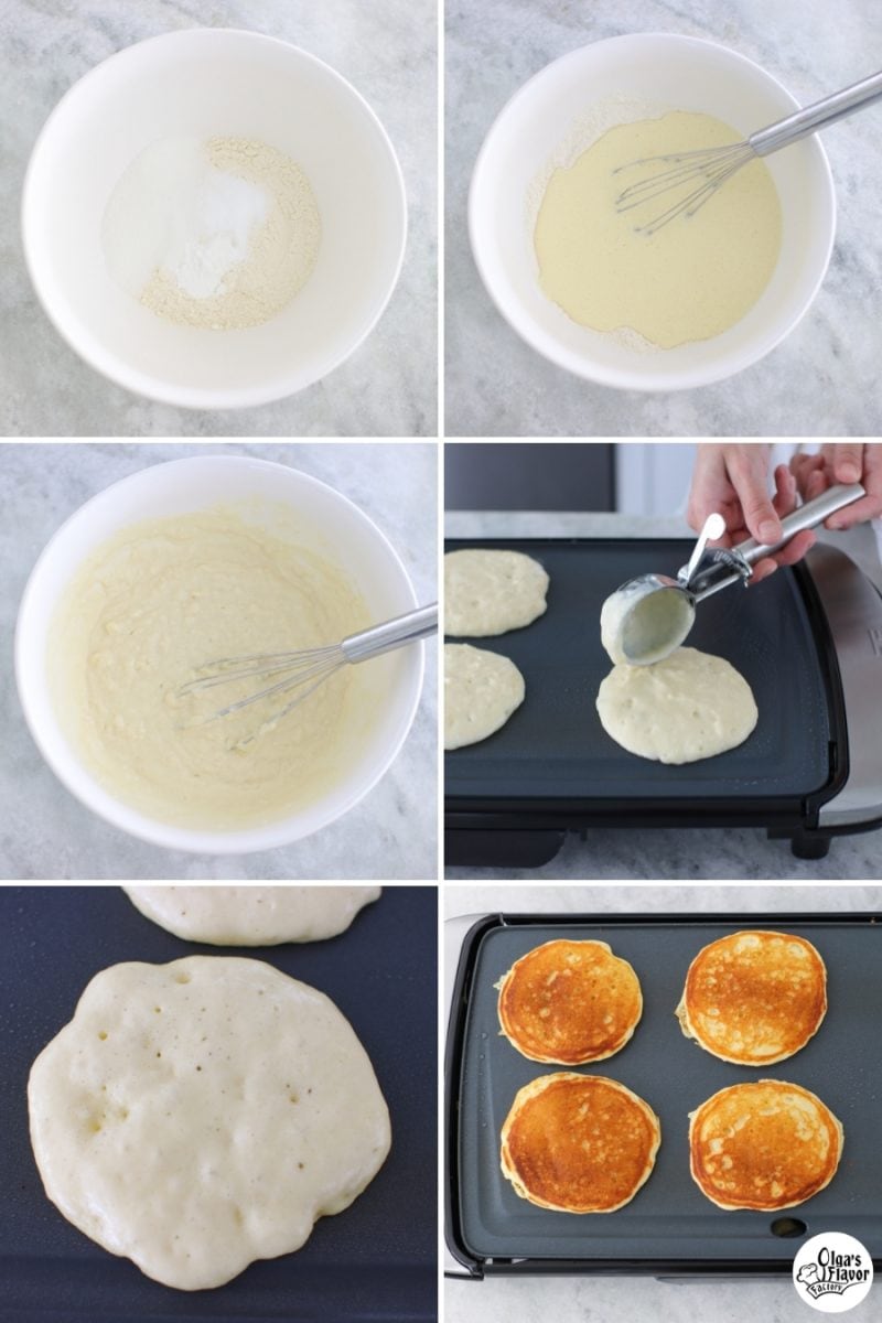 Buttermilk pancakes tutorial