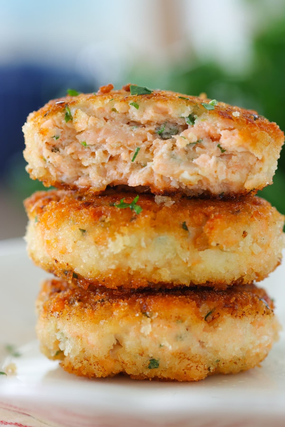 Salmon Burger Recipe - Dinner, then Dessert