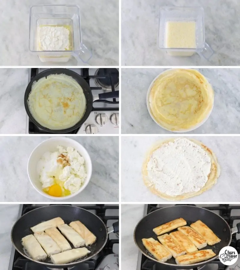 How to make cheese blintzes