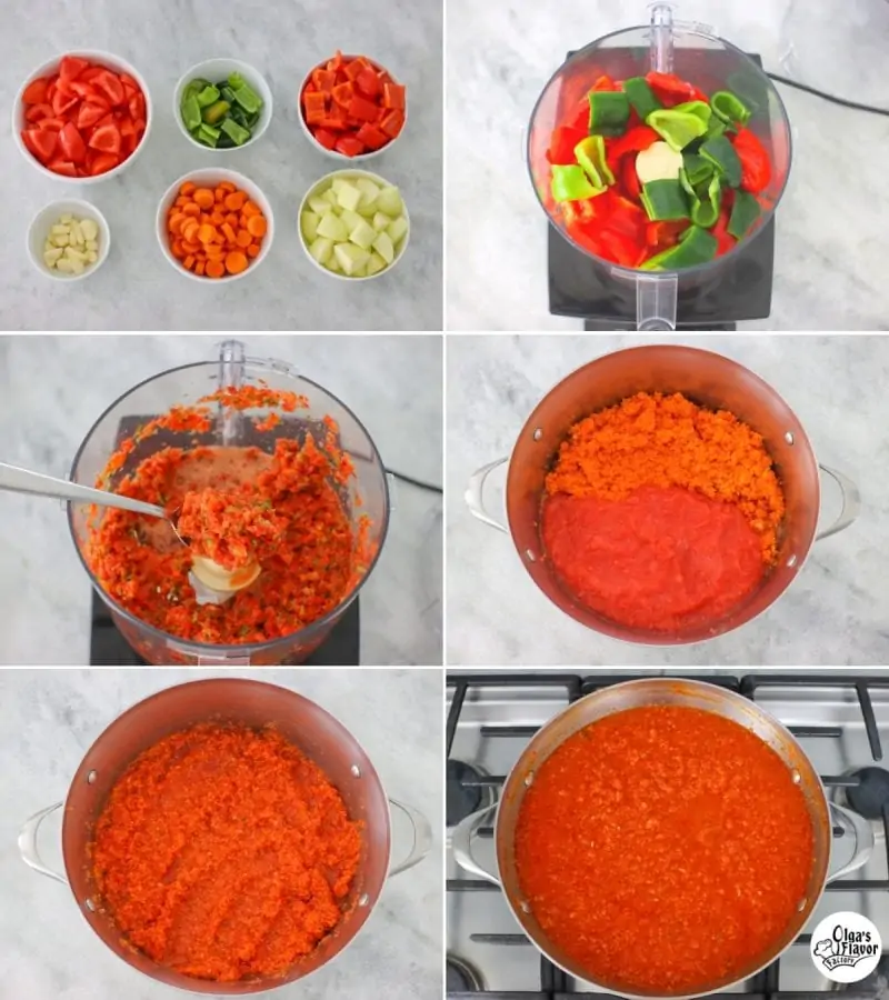 How To Make Adjika Tomato Pepper Salsa