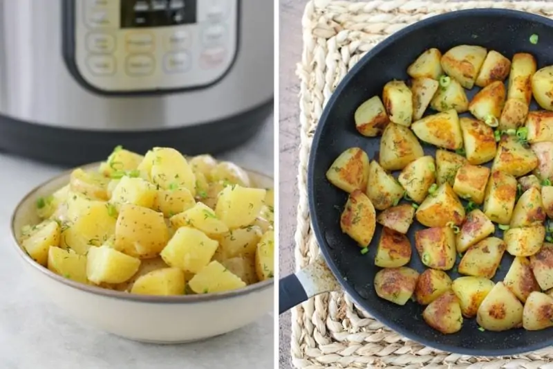 Instant Pot Herbed Potatoes