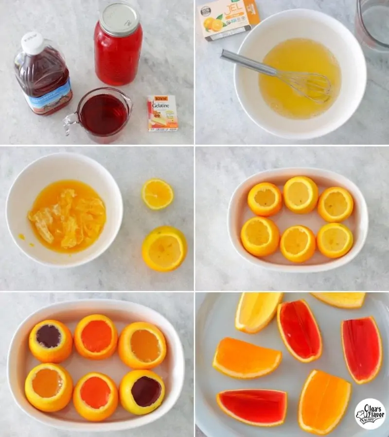 How to make Orange Jello slices tutorial