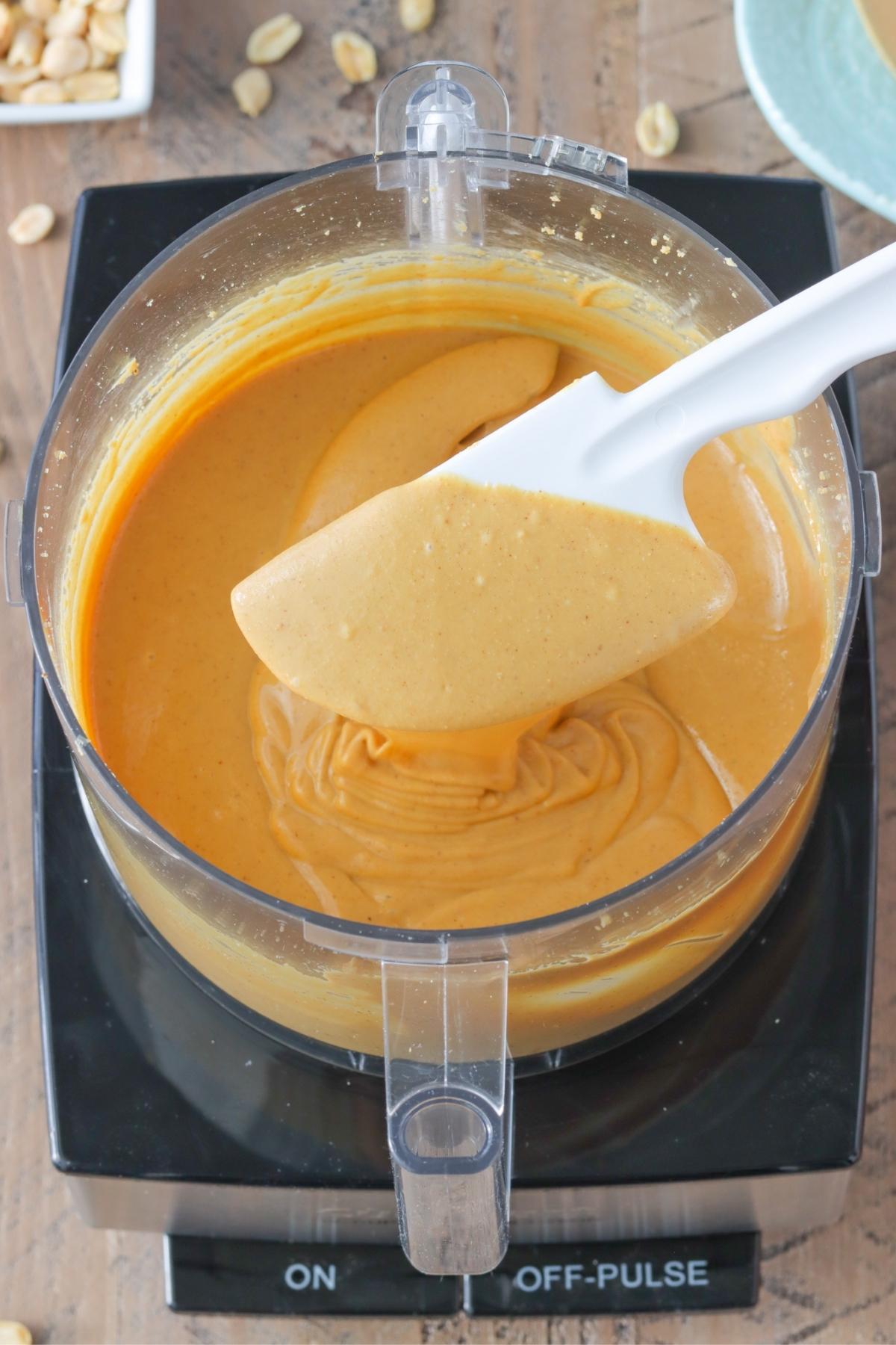 Homemade Peanut Butter in the Food Processor - Olga's Flavor Factory