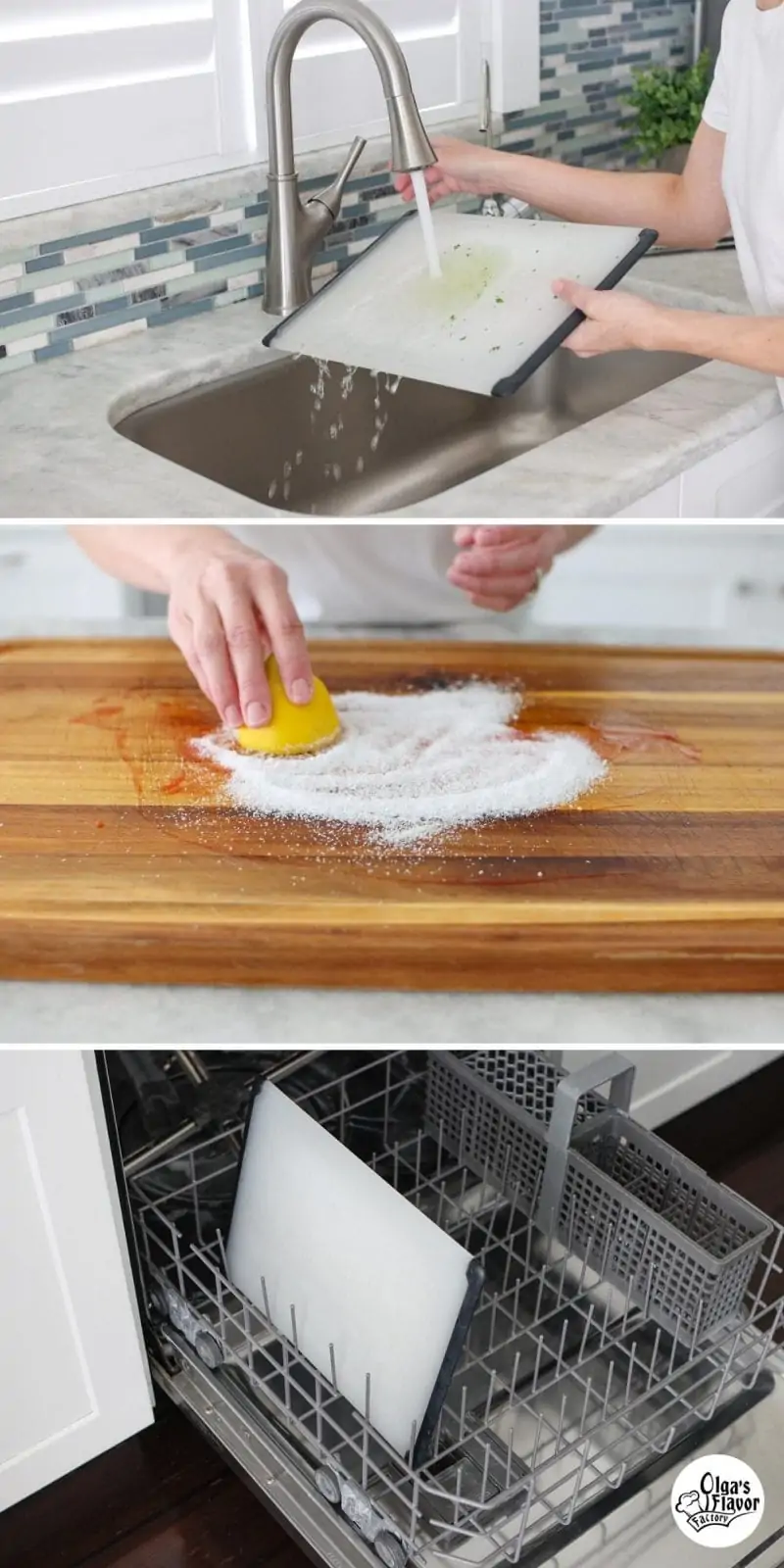 How to clean cutting boards and get stains out - the best cutting boards. 