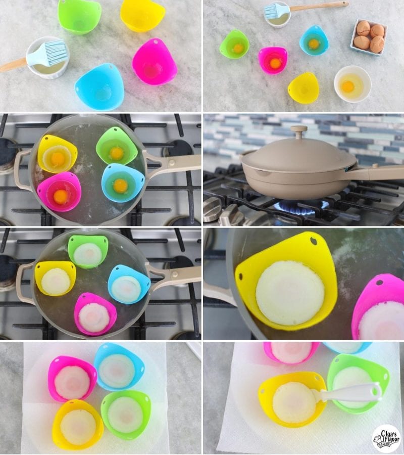 Cook Perfect Eggs Every Time With This Silicone Egg Poachers - Temu