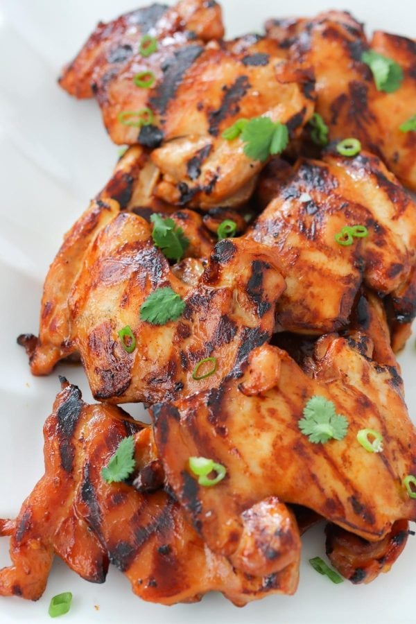 Honey Garlic Chicken Thighs Olga's Flavor Factory