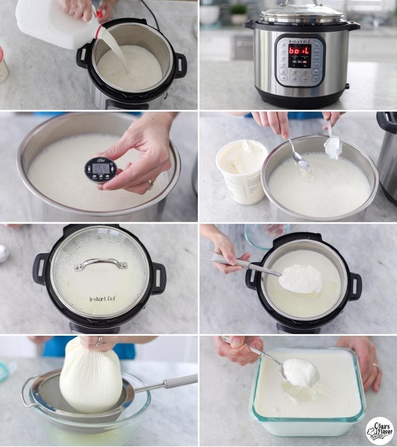 Instant Pot Yogurt Recipe, Step by Step