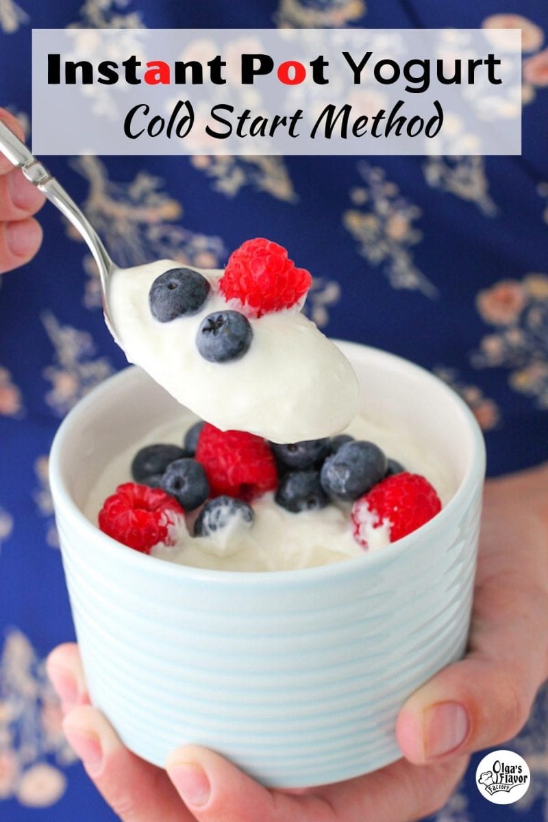 Instant Pot Yogurt cold start method
easiest way to make yogurt