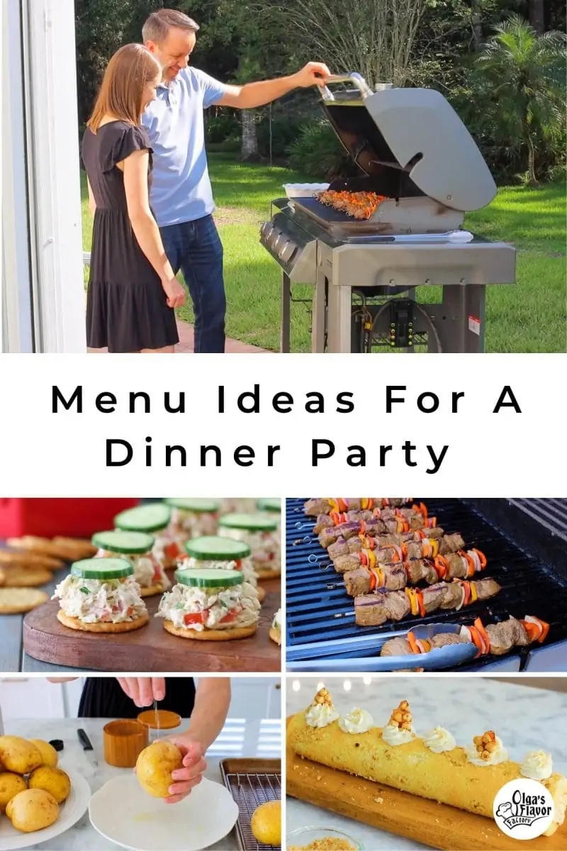 Menu Ideas For A Dinner Party
